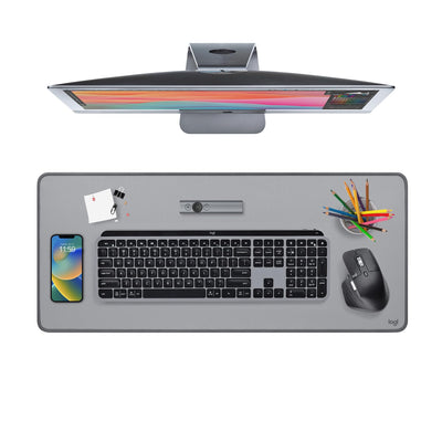 Logitech Desk Mat - Studio Series, Multifunctional Large Desk Pad, Ext