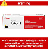Canon Cartridge 045H Yellow Genuine Toner Cartridge Yellow Toner