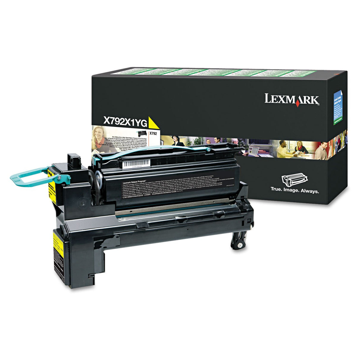 Lexmark X792X1YG Yellow Print Cartridge