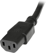 StarTech.com 10ft (3m) Power Extension Cord, C14 To C13, 10A 125V, 18A
