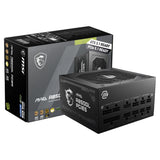 MSI MAG A850GL PCIE5, Fully Modular Compact Gaming 850W Power Supply,