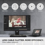 ViewSonic VG245 24 Inch IPS 1080p Monitor Designed for Surface with Ad