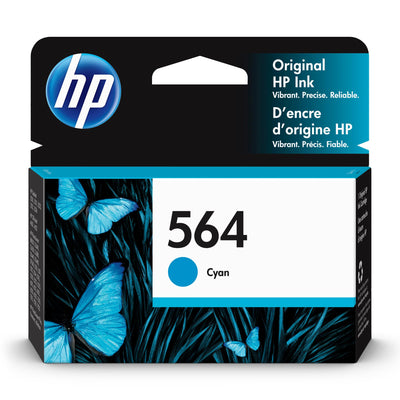 HP 564 (CB318WN) Cyan Original Ink Cartridge Cyan L