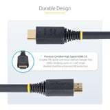 StarTech.com 20ft (6m) Premium Certified High Speed HDMI Cable, 4K 60H