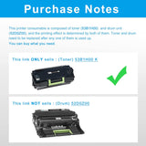 Cartouche de toner haute capacité Lexmark 53B1H00