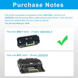 Cartouche de toner haute capacité Lexmark 53B1H00
