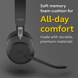 Jabra Evolve2 65 - USB-A UC Mono avec socle de charge - Noir