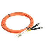 Câble de raccordement duplex multimode à fibre optique LC-LC 3M