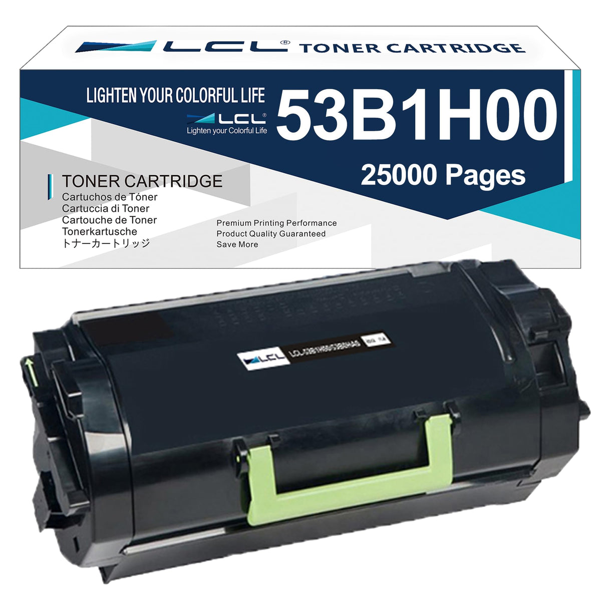 Cartouche de toner haute capacité Lexmark 53B1H00