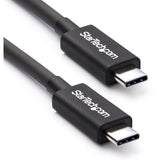 StarTech.com Thunderbolt 3 Cable - 6 ft / 2m -4K 60Hz - 20Gbps - USB C