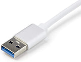 StarTech.com Adaptateur réseau Gigabit USB 3.0 - Argent - Élégant Alumi