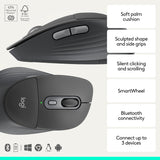 Logitech Signature Comfort Plus MK880 Clavier et souris sans fil - Graphite