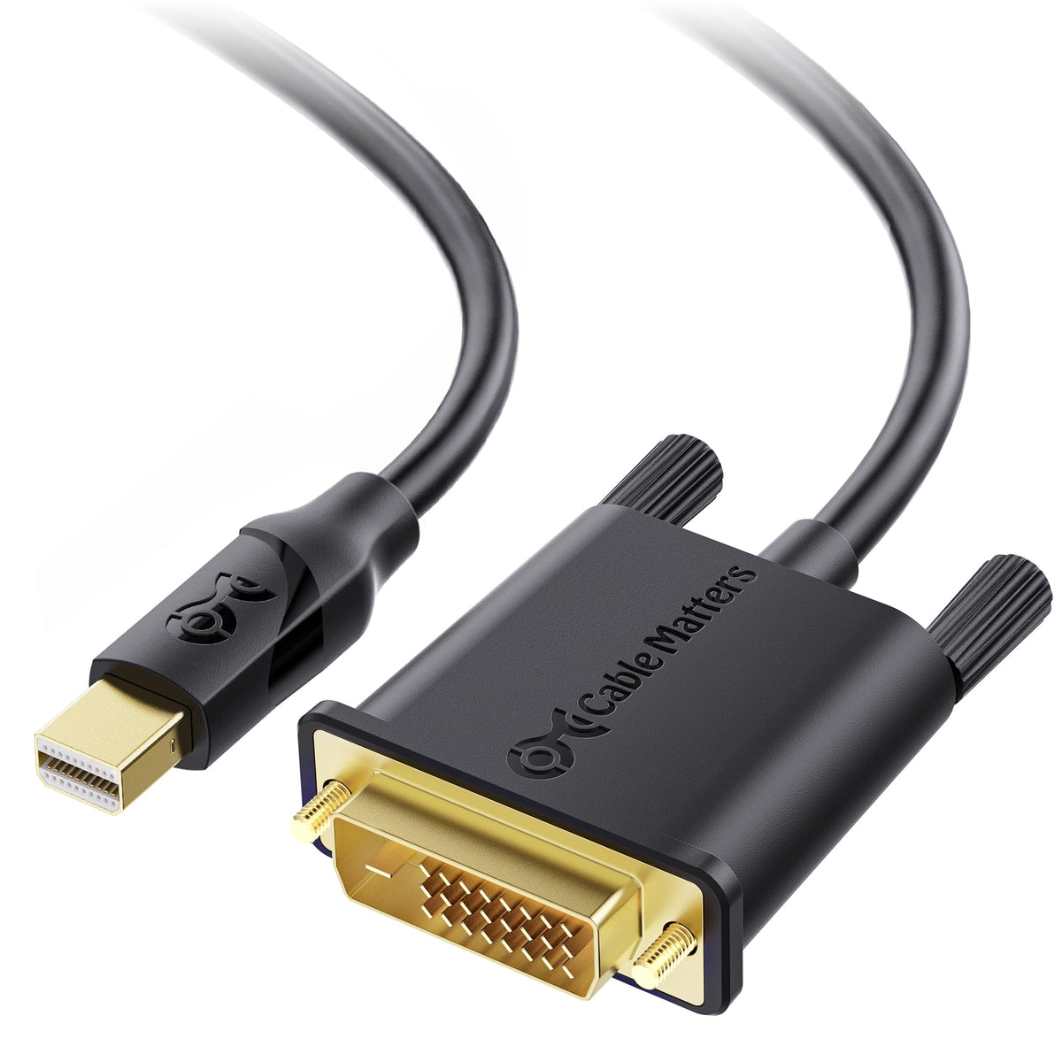 Cable Matters Mini DisplayPort to DVI Cable (Mini DP to DVI Cable) in