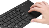 Adesso Slimtouch 4050 - Clavier sans fil avec pavé tactile intégré | 24G