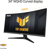ASUS VU34WCIP-W 34 pouces 3440x1440 WQHD 1 ms