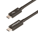 StarTech.com 1.6ft (50cm) Thunderbolt 4 Cable - 40Gbps - 100W PD - 4K/