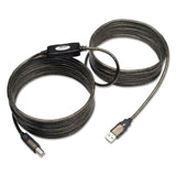 Câble répéteur actif USB-A vers USB-B 2.0 haute vitesse Tripp Lite, mâle-à-