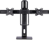 StarTech.com Crossbar Dual Monitor Desk Stand for 27inch Screens, Max