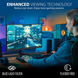 ViewSonic VX2418C 24 Inch 1080p 1ms 180Hz Curved Gaming Monitor with F
