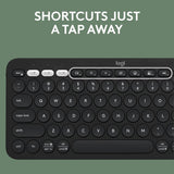 Logitech Pebble 2 Combo, Wireless Keyboard and Mouse, Quiet and Portab