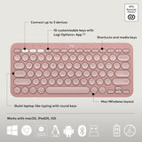 Logitech Pebble 2 Combo, Wireless Keyboard and Mouse, Quiet and Portab