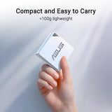 ASUS RT-AX50 Go Dual-Band WiFi 6 Portable Travel Router, 1500 Mbps, 4G
