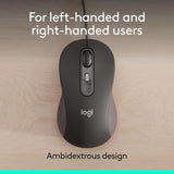 Logitech Signature Wired M520 L for Business, Optical Wired Mouse, USB