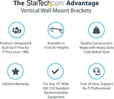 StarTech.com 5U Vertical Wall Mount Rack - 19in Low Profile Open Wall