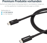 Câble Thunderbolt 3 StarTech.com - 0,9 m/1 m - 4K 60 Hz - 20 Gbps - USB-C