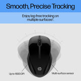 HP 250 Dual Mouse - for Computer or Laptop - Multi-OS & Device Compati