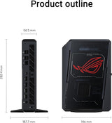 ASUS ROG NUC GAMING FULL SYSTEM MINI PC INTEL ULTRA 9 275HX 32GB DDR5 NVIDIA GEFORCE RTX 5070 TI 2TB SSD OS W11HOME
