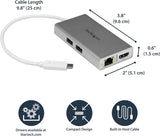 Adaptateur multiport USB-C StarTech.com - Station d'accueil de voyage USB-C avec