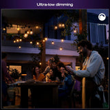 Philips Hue Festavia Globe Outdoor String Lights, White and Color Ambi