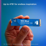 Sandisk WD Blue SSD 2TB NVMe Storage