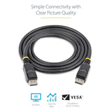 StarTech.com Lot de 10 Câbles DisplayPort 1.2 de 2 m, 4K Ultra HD VESA