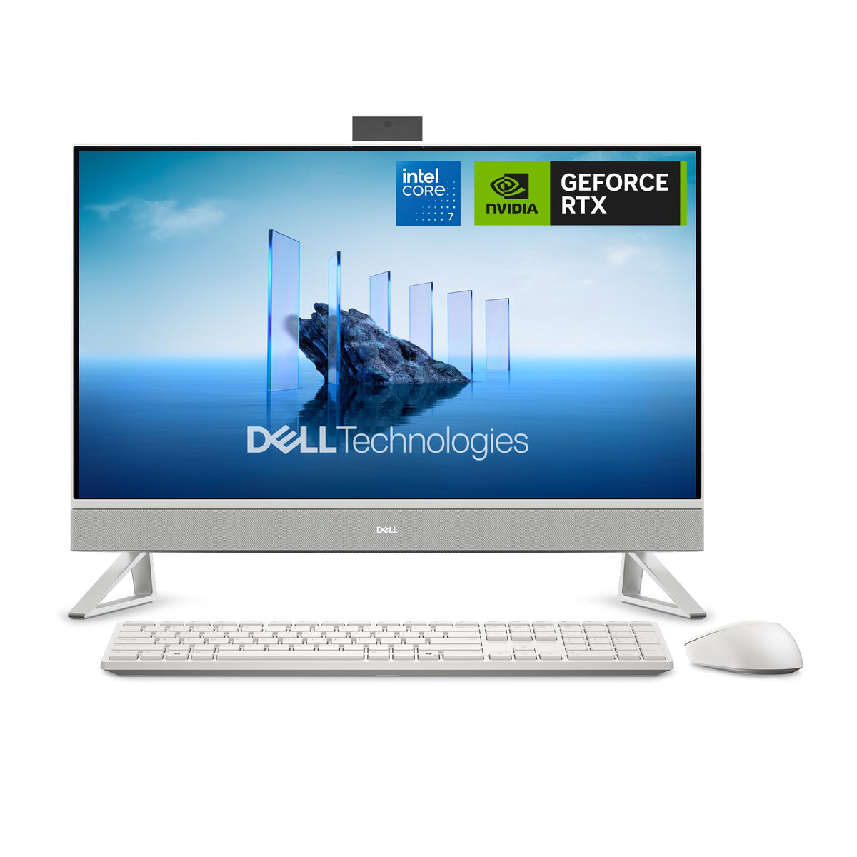 Dell 27 All-in-One Desktop ec27250-27-inch FHD Touch Display, Intel Co