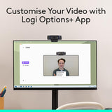 Logitech C920x HD Pro PC Webcam, Full HD 1080p/30fps Video, Clear Audi