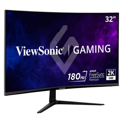 ViewSonic VX3218C-2K 32 Inch Curved 1440p 1ms 180Hz Gaming Monitor wit