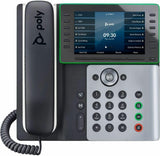 Poly Edge E550 IP Phone - Wired - NFC, Wi-Fi, Bluetooth - Desktop - Vo