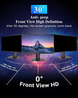 [2-Pack] 22 Inch Privacy Screen for 16:10 Computer Monitor - [Anti-Gla