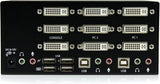 StarTech.com 2 Port Triple Monitor DVI/USB KVM Switch with Audio and U
