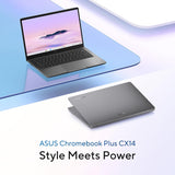 ASUS Chromebook Plus CX14, 14” 16:9 FHD (1920 x 1080) Anti-Glare Displ