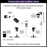 Philips Hue Impress Outdoor Wall Light Wide (Low-Volt), (240 x 190 mm)