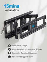 SHARP LARGE TILT WALL MOUNT FOR LARGE FORMAT DISPLAYS IN PORTRAIT OR LANDSCAPE UP TO 350LBS