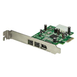 StarTech.com 3 Port 2b 1a 1394 PCI Express FireWire Card Adapter - 139