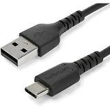 StarTech.com 2m USB A to USB C Charging Cable - Durable Fast Charge &