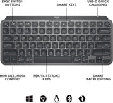 Logitech MX Keys Mini for Business Graphite