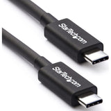 StarTech.com TBLT34MM50CM Câble Thunderbolt 3 – 40 Gb/s – Chaînage en série