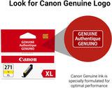 Canon Genuine Canon CLI-271XL HIGH Yield Ink Cartridge, Yellow