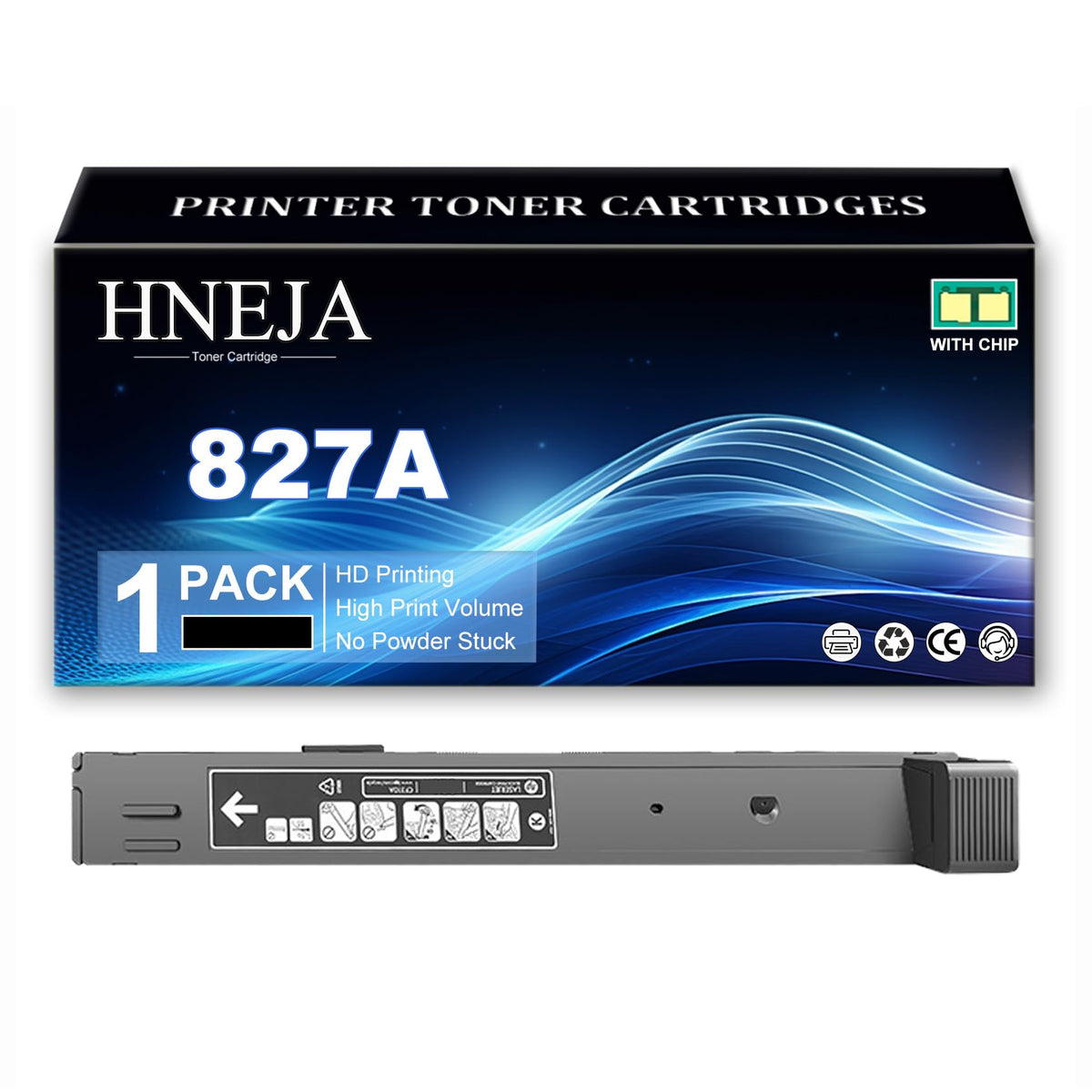 Cartouche de toner 827A, Toner compatible CF300A CF301A CF303A CF302A
